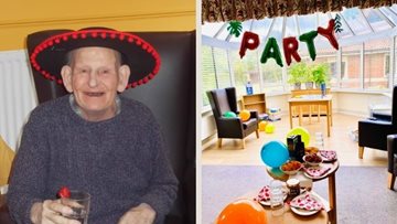 National Tequila Day celebrations at Leeds care home